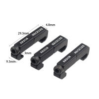 Clip De Cable Para Linterna Y Laser De Aluminio Táctico Switch De Presión Picatinny Guías De Cable Negro Accesorio De Luz Táctica - details 1