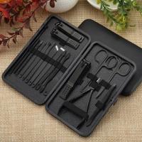 Kit De Manicura Y Pedicura Deluxe Con Tijeras De Uñas De Acero Inoxidable Afilador De Cutículas Y Eliminador De Piel Muerta Incluye Portátil - details 0