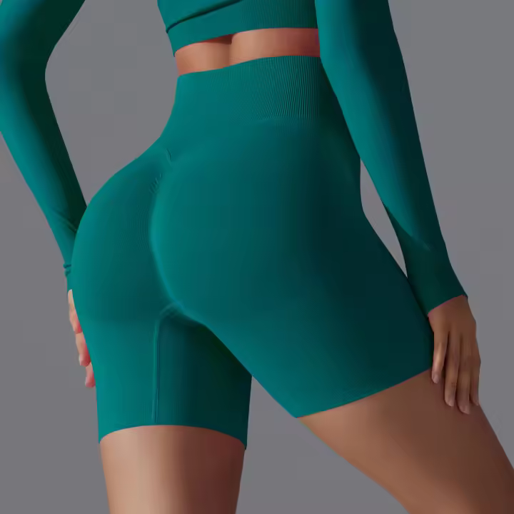 Ropa corta de gimnasio para mujer, pantalones cortos de impacto, mallas de gimnasio para mujer, medias deportivas para correr, ropa de Yoga, pantalones cortos de entrenamiento - 1