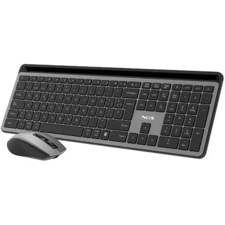 Teclado y Ratón Inalámbricos NGS Eclipse KIT - 1