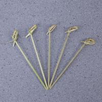 100pcs Palillos De Bambú Desechables Para Cócteles Forks De Fruta Barbecue Decoración De Fiesta Herramienta De Barra Eco-amigable Tamaño 9x0.3x0.3cm - details 23