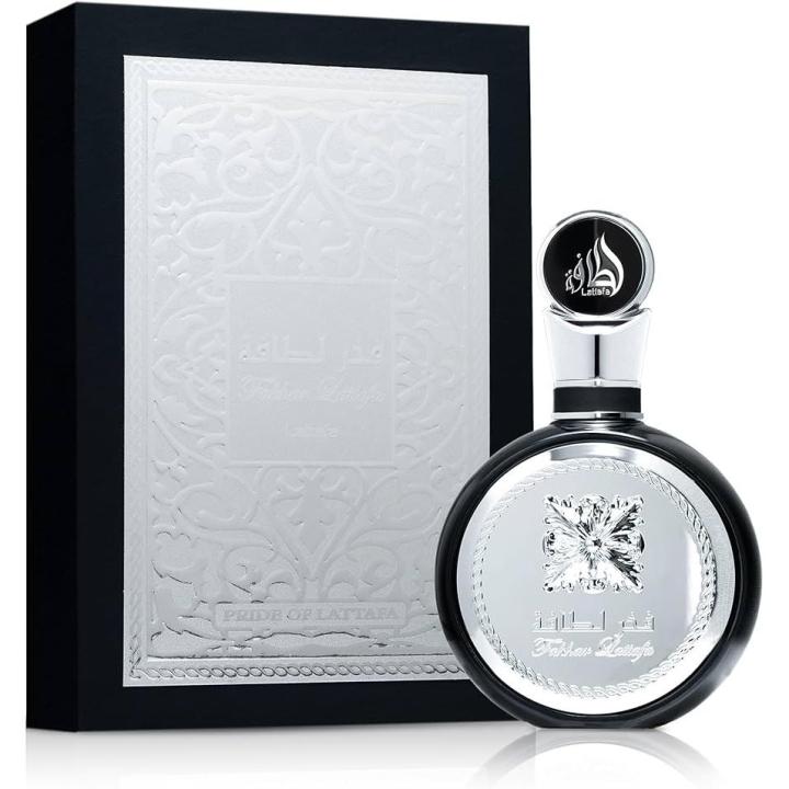 Lattafa Fakhar Black Eau de Parfum Fragancia con Notas de Manzana, Jengibre y Cedro 100ml — oferta en Miravia