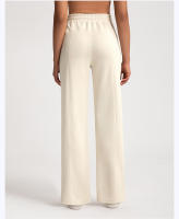 High Waist Leggings Para Mujer Pantalones De Yoga De Modal Lavados Con Arena Pantalones Deportivos De Correr Sueltos Y Rectos Cómodos Y Transpirables - details 5