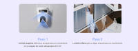 Ezviz H9C Dual (5 MP) Lentes duales 3K y 3K Dos modos de patrulla para seguridad automática Tecnología de vídeo H.265 Cobertura panorámica 360° Antenas Wi-Fi duales mejoradas Visión nocturna en color Co-detección para seguimiento automático inteligente - details 3