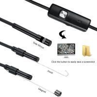 Cámara De Endoscopia Flexible 7.0MM Tipo-C IP67 Impermeable Con 6 LEDs Adjustables USB Para Android Inspección Borescope Para Teléfono PC - details 4