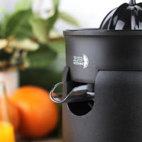 MAGEFESA ZESTER Exprimidor Eléctrico Negro de 120W de 250ml, Base Antideslizante, Palanca de Presión, Doble Juego de Conos - details 2