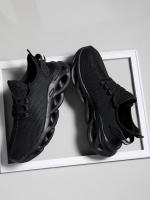 Zapatos De Correr Para Hombre Y Mujer Casual Negro Malla Transpirable Absorbedor De Choque Ligero Tenis Deportivos Outdoor Marrón - details 9