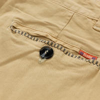 Shorts Casuales Para Hombres Algodón Puro Estilo Recto Moda Verano Pantalones Deportivos Trabajo Cinco Puntos Caballo - details 17