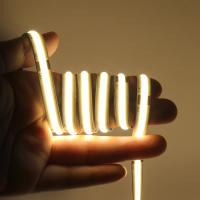Tira LED COB Flexible 5M/10M 12V/24V 320Leds/M 4000K 4000K 6000K Calor Natural Alta Densidad Cadena De Luz Roja - details 7