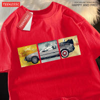 Camiseta De Algodón Para Hombre Back to the Future T-shirt De Verano Estilizada Y Cómoda Con Diseño De Coche De La Película Manga Corta Estilo Hip Hop Oversized Para Parejas - details 14