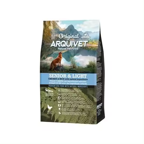 Pienso para Perro Original Senior & Light  3 kg - Adultos Mayores - Pollo y arroz - Comida para Perros - Alimento seco para Perros - Alimentación Canina - Pienso Saludable Arquivet - 1
