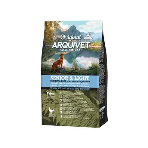 Pienso para Perro Original Senior & Light  3 kg - Adultos Mayores - Pollo y arroz - Comida para Perros - Alimento seco para Perros - Alimentación Canina - Pienso Saludable Arquivet - 1