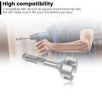 1/2Pcs Juego De Pernos De Tierra Forjados En Acero Con Diámetro Interno De 21mm Y Alta Dureza Herramienta De Martillo SDS Para Trabajos De Carpintería Y Bricolaje - details 3