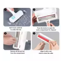 Cepillo Recoge Pelos para Mascotas - Rodillo Quita Pelos para Perros y Gatos - Limpieza de la Casa - details 0