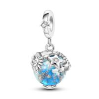 Encantos De Estrella Luminosa Platinados Para Pulsera Original Joyería DIY Simbolo Eterno Colgante De Amor Cadena De Seguridad Compatible Con Pulseras Originales - details 143
