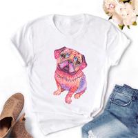 Camiseta De Mujer Con Estampado De Leopardo Y Pato Moda Harajuku Coreana Kawaii Tops Casual Manga Corta Cuello Redondo Algodón - details 20