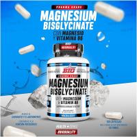 BIG - Magnesio Bisglicinato 100% Quelado - 100 Cápsulas - Bisglicinato de Magnesio con Vitamina B6 - details 1