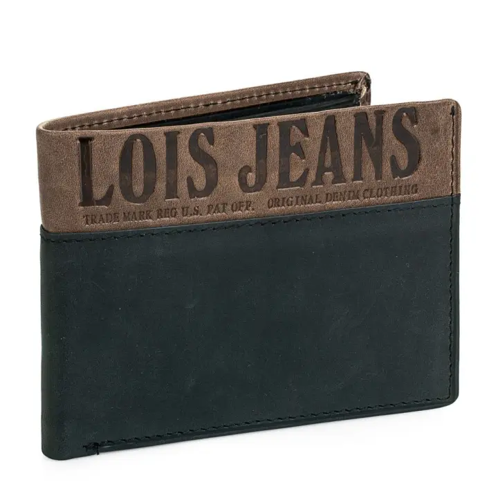 Cartera Billetero Lois Owens Negro - Compartimento para Billetes - 1