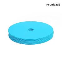 10pcs Matrices De Entrenamiento De Fútbol Planas Perforadas Marcadores Obstáculos Y Barricadas Material TPE Polyester - details 8