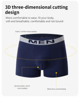 Shorts De Boxer Para Hombre Moda Imprimida Multicolor Casual Deportivo Hogar Pantalones Briefs De Poliéster Con Spandex - details 4