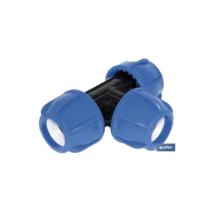 Pack 5 unidades TE 90° PP PN16 40 X 40 X 40 - 1