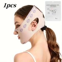 Máscara De Piel V Shaped Para Modelado Facial Y Reducción De Doble Mentón Herramienta De Levantamiento Facial Reutilizable Belleza Y Cuidado De La Piel - details 11
