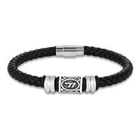 Pulsera Vikinga Vintage Con Runas Para Hombres Y Mujeres Hecha a Mano En Cuero Con 24 Runas Nórdicas Pulsera Escandinava De Amuleto Para Parejas Regalos - details 9