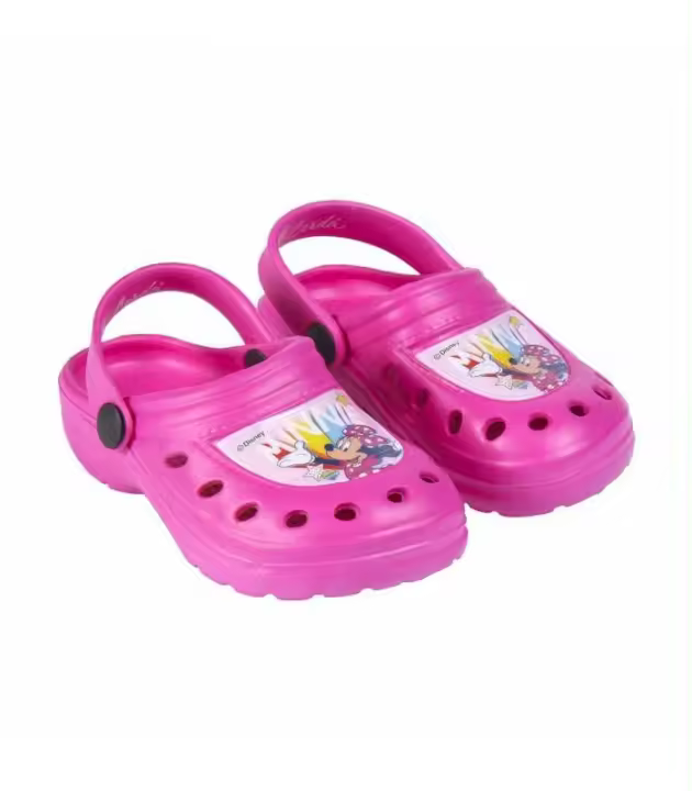 Artesania Cerda Zuecos Minnie Mouse Fucsia Talla 30-31 - Zapatos Cómodos - 1
