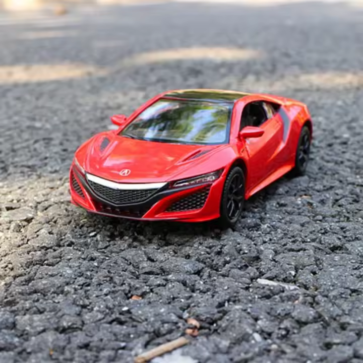 Coche De Colección Honda Acura NSX Super Deportivo 1:36 Aleación De Metal Diecast Para Juguetes Con Retroceso F326 Para Mayores De 14 Años - 1