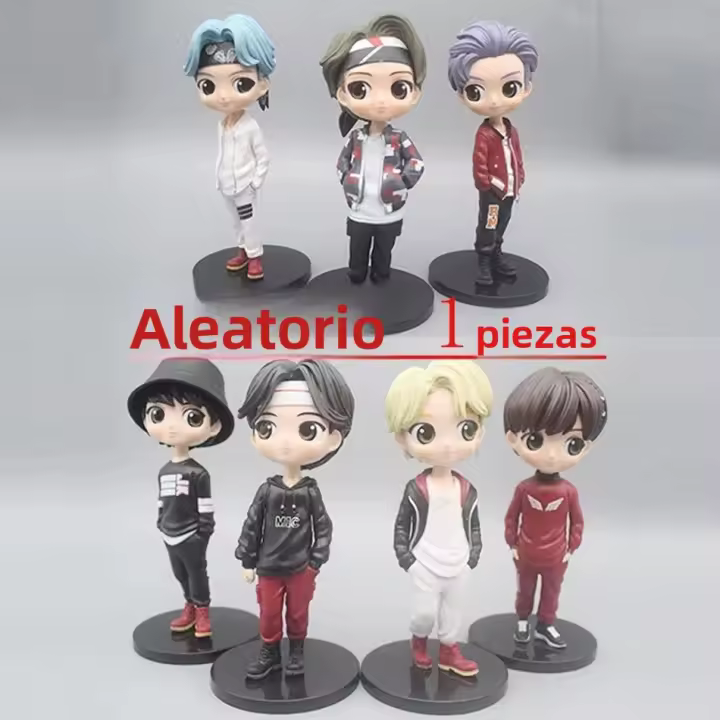 Figura De Acción KPOP Star Group 15.5CM PVC Modelo Juguetes Para Niñas Y Niños Regalos De Fandom A.R.M.Y Bangtan Boys - 1