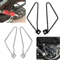 Soporte De Banda Para Bolsa De Sillín De Motocicleta Metal Para Sportster 883 Iron XL883N Dyna Fat Bob Soporte Lateral De Bolsa Montaje - details 0