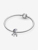 Pandora - Charm de Estrella y Luna cada vez más-Plata de Lei - details 2