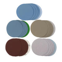 25Pcs Discos De Pulido 5 Pulgadas Papel De Herramientas Abrasivas Para Metal 125mm Gritos 1000 2000/3000 4000 5000 Conjunto De 5 Piezas - details 2