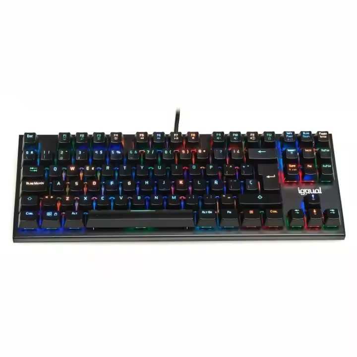 Iggual Onyx TKL Teclado Gaming Mecánico RGB Switch Outemu Azul - 1