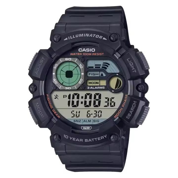 Casio Reloj Ws-1500h-1avef Negro Hombre - 1