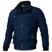 Chaqueta Táctica Militar Para Hombres Primavera Otoño Invierno Chaqueta Piloto De Algodón Estilo Militar Ajustada Para Senderismo - details 4