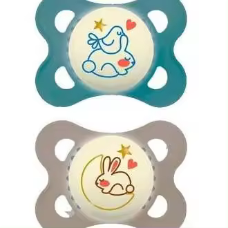 Mam Pack Original Night Chupete Silicona 2-6M 2Uds - 1