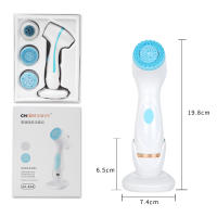 Nueva Cepillo De Limpieza Sonic Nu Face Rotativo Sistema De Spa Facial Galvanica Profundo Limpieza Y Eliminación De Quistes Negro USB Incluido Rejuvenecimiento De Piel Hidratación Tensado - details 9