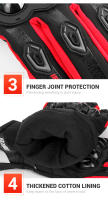 Guantes De Motocicleta Impermeables Y Antideslizantes Para Ciclismo Multicolor Accesorios De Equipamiento De Motocicleta Transpirables Para Hombre Y Mujer - details 19