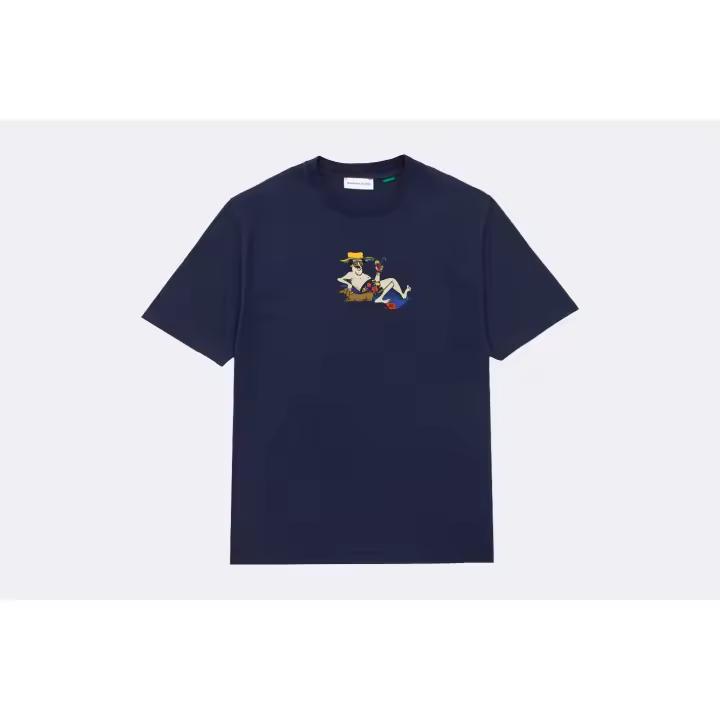 EDMMOND STUDIOS Camiseta de manga corta Balance Life Plain Navy para Hombre - 1