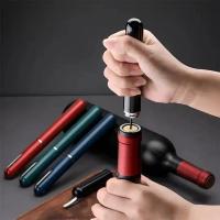 Abreventanas De Vino Y Champán En Acero Inoxidable Con Agujas Punzantes Para Sacar Tapas De Vino Eco-amigable Para Cocina Y Bar - details 5