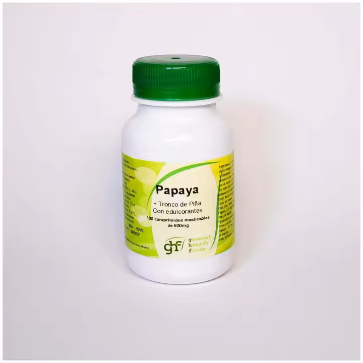 Ghf Papaya 600Mg 100Comp - 1