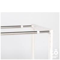 New Planet Home® Estantería organizadora para el Fregadero | Extensible 50-68X26X38CM | Estantería de dos niveles para el armario de debajo de la pica, aprovecha todo el espacio - New Planet Home® - details 5