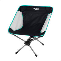 Aktive - Silla de camping plegable, cómoda y resistente, plegado compacto, estructura de acero y tejido poliéster, máx.110 kg, 58x46x66 cm, con topes antideslizantes, incluye bolsa de transporte, multiuso, sillas de camping - details 0