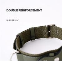 Collar De Cuero Para Perro Con Diseño De Lujo Ajustable Con Porta-Airtag Para Posicionamiento Cuello Del Gato Accesorios De Moda Para Mascotas - details 6