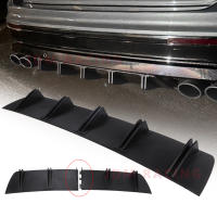 Difusor De Parachoques Trasero Universal De ABS Con Doble Ala Estilo Cangrejo Anti-colisión 2 En 1 Para Coche Adecuado Para La Mayoría De Los Vehículos - details 0