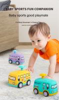 Juguete Educativo Para Niños Coche De Resbalón Inercia Azul Para Interacción Padre-Hijo Interior Juguetes De Taxi Avión Autobús Escala 1:32 Regalo De Cumpleaños - details 2
