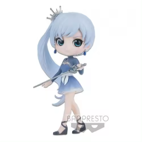 Statua Rwby - Weiss Schnee Q Posket Mini Figure - 1