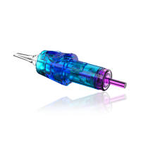 CNC 20PCS Tatuaje Dardo Desechable Estéril Maquillaje Semicontinuo Para Línea RL/RM/RS/M1 Diametro De Aguja 0.3 Y 0.35 - details 3