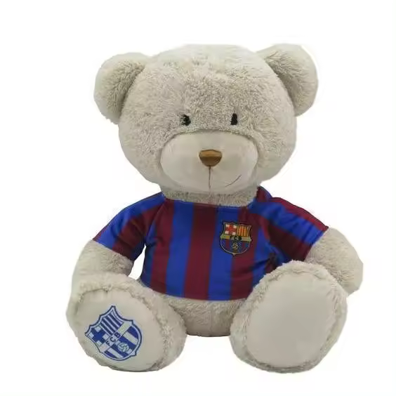 FC BARCELONA PELUCHE BEIS OSO CON CAMISETA 20-35 CM - 1